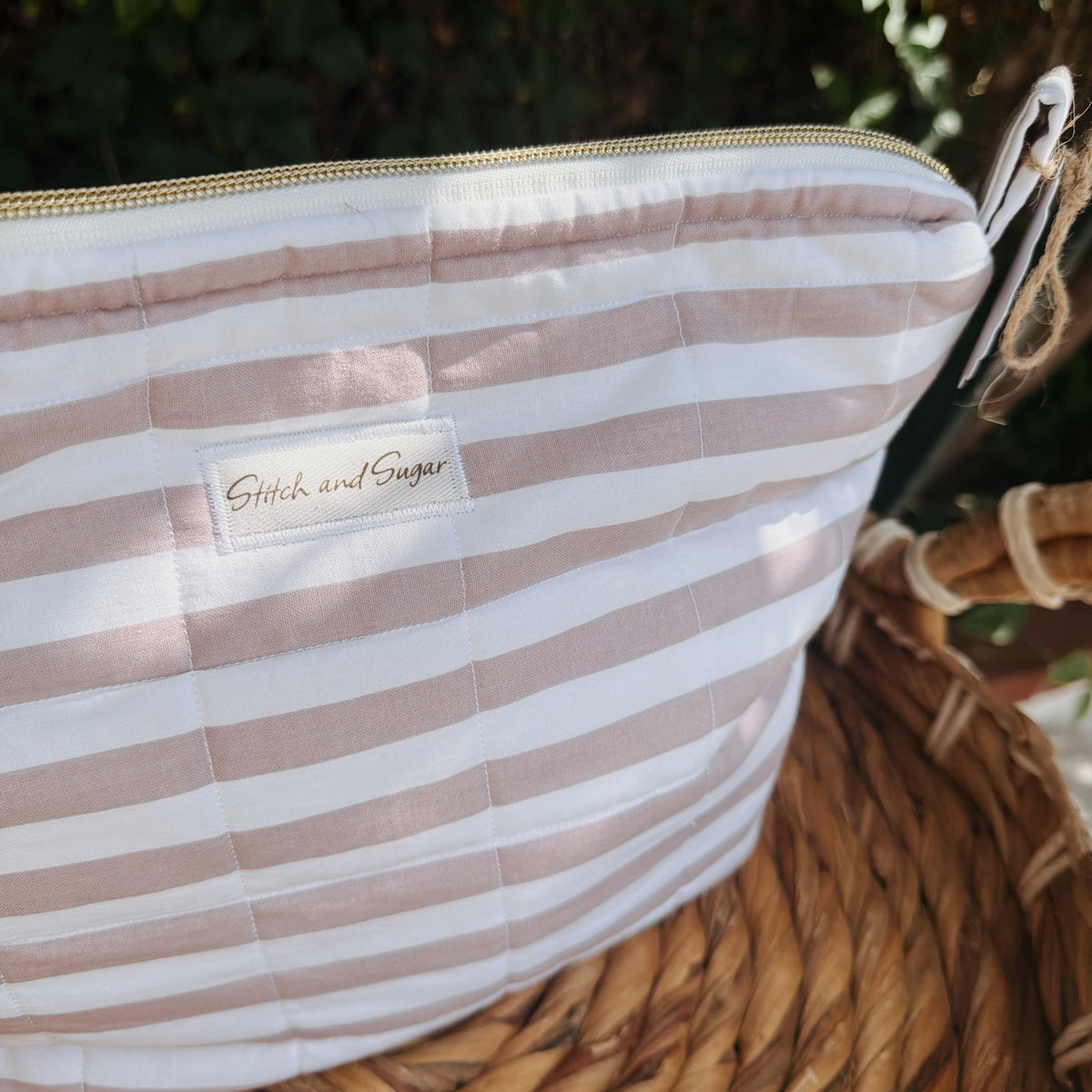 Soft Stripes Travel Bag