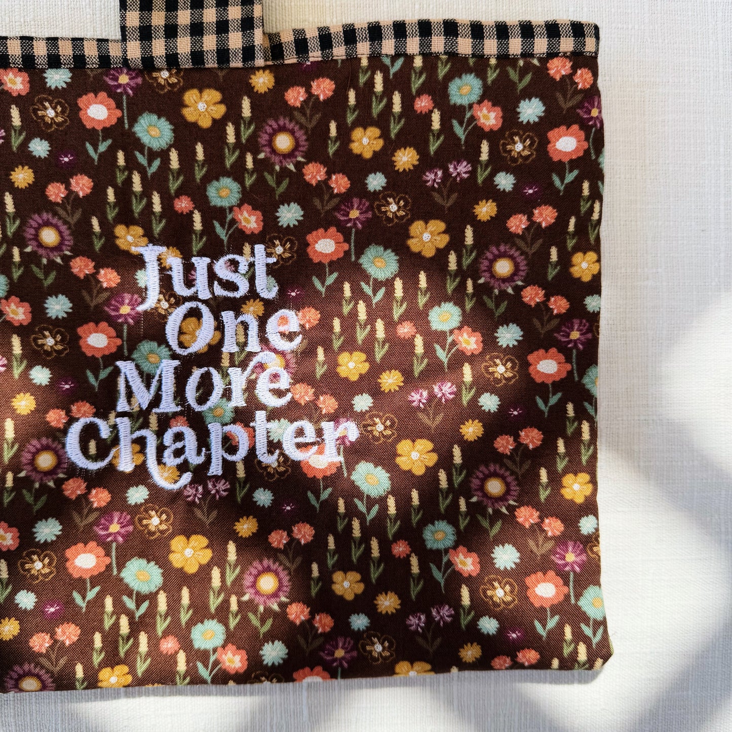 “Just One More Chapter” Book Cover