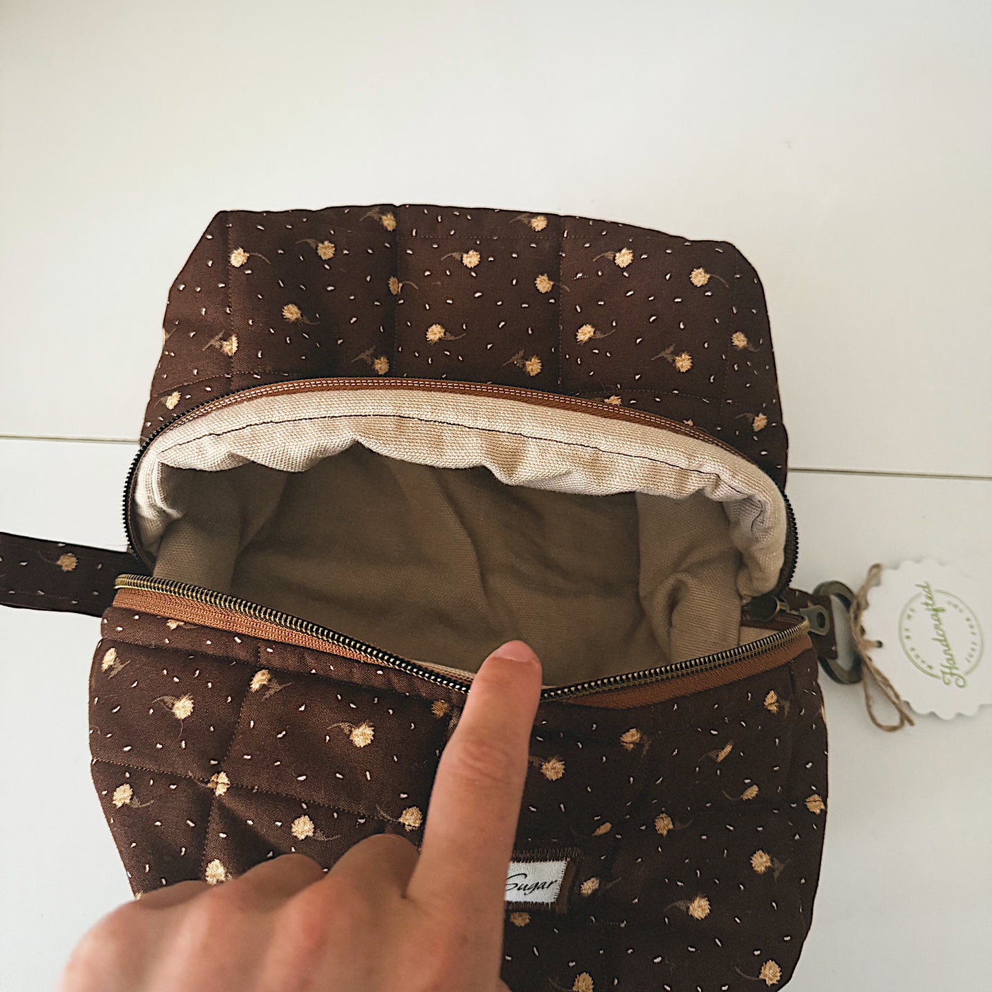 Wishing Flower Makeup Bag