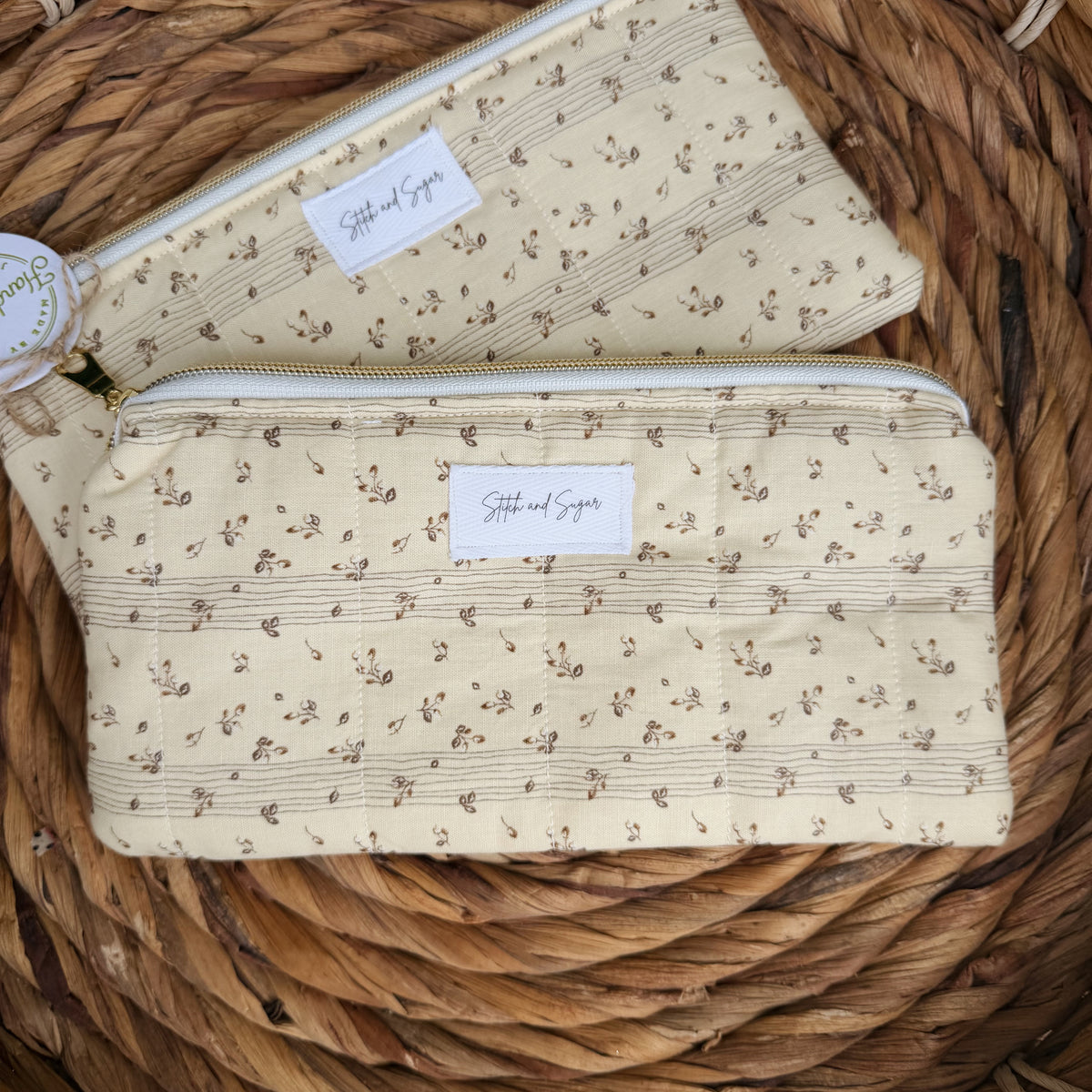 Buttercream Pencil Zip Pouch