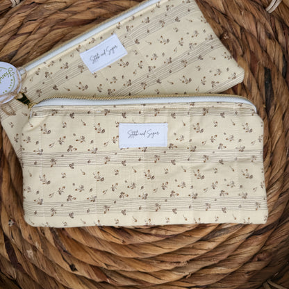 Buttercream Pencil Zip Pouch