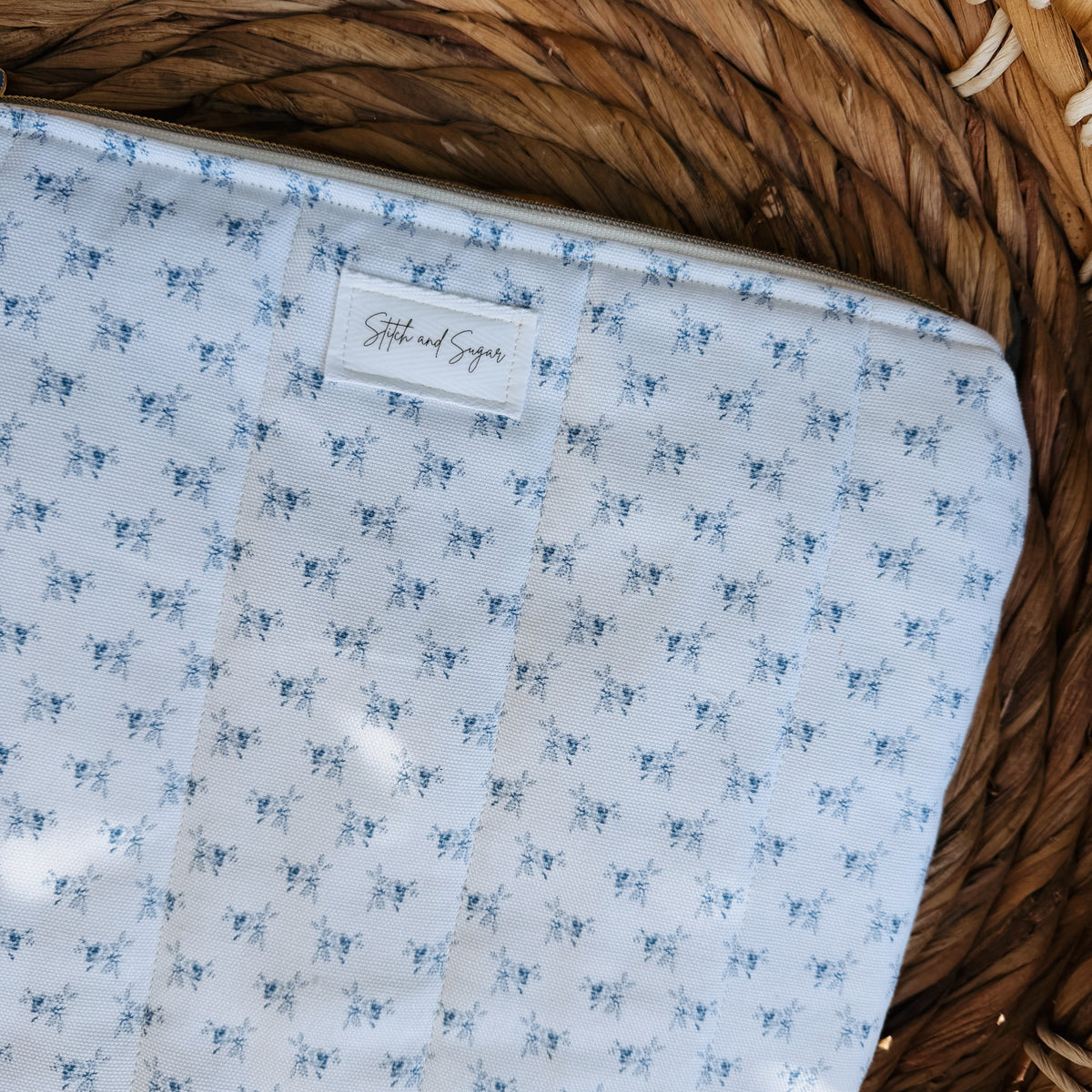 Bluebell Zipper Pouch