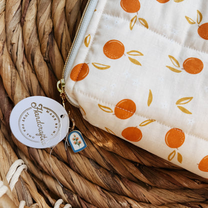 Clementine Zipper Pouch