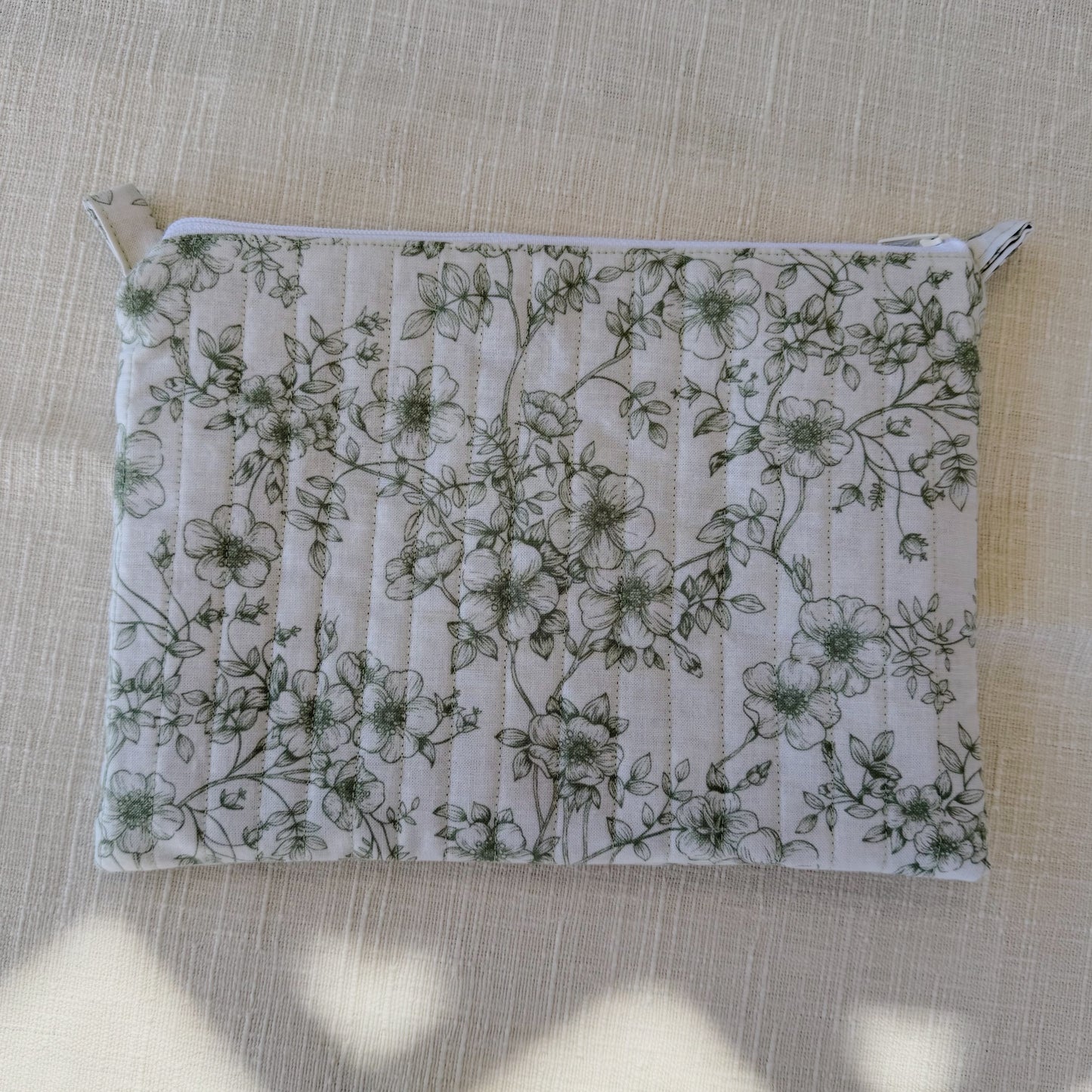 Sage Garden Zipper Pouch