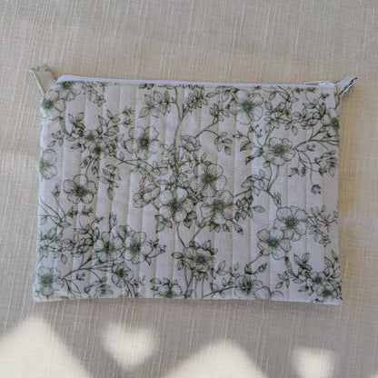 Sage Garden Zipper Pouch
