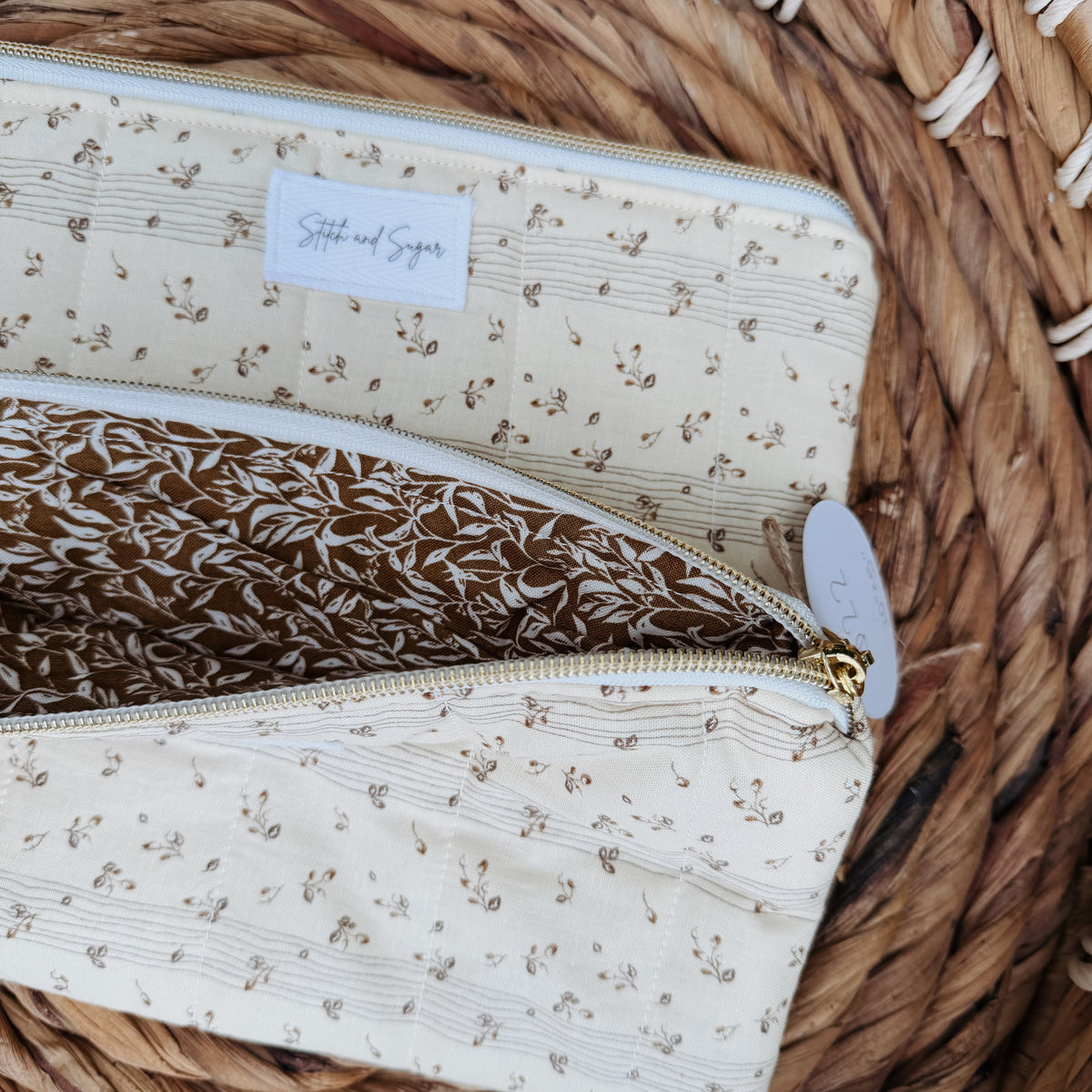Buttercream Pencil Zip Pouch