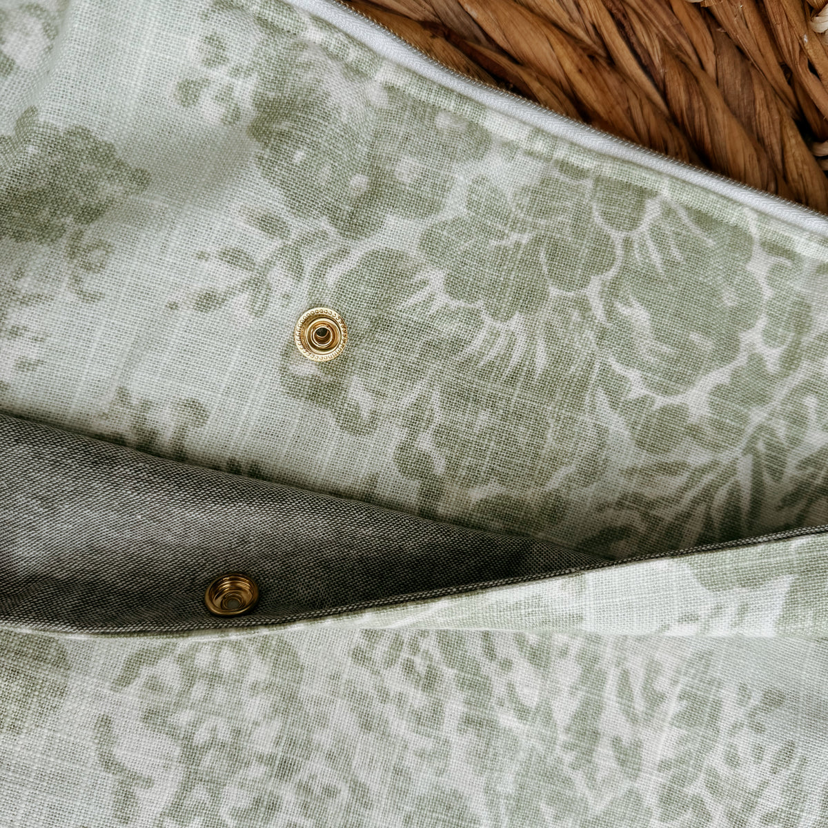 Sage Petal Laptop Sleeve