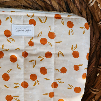 Clementine Zipper Pouch