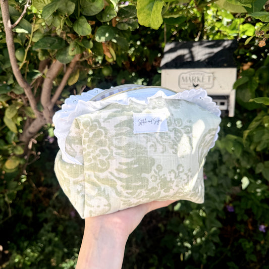 Sage Petal Boxy Bag