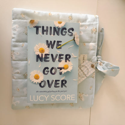 Swan Floral Book Sleeve