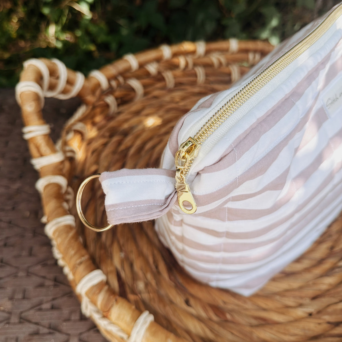 Soft Stripes Travel Bag