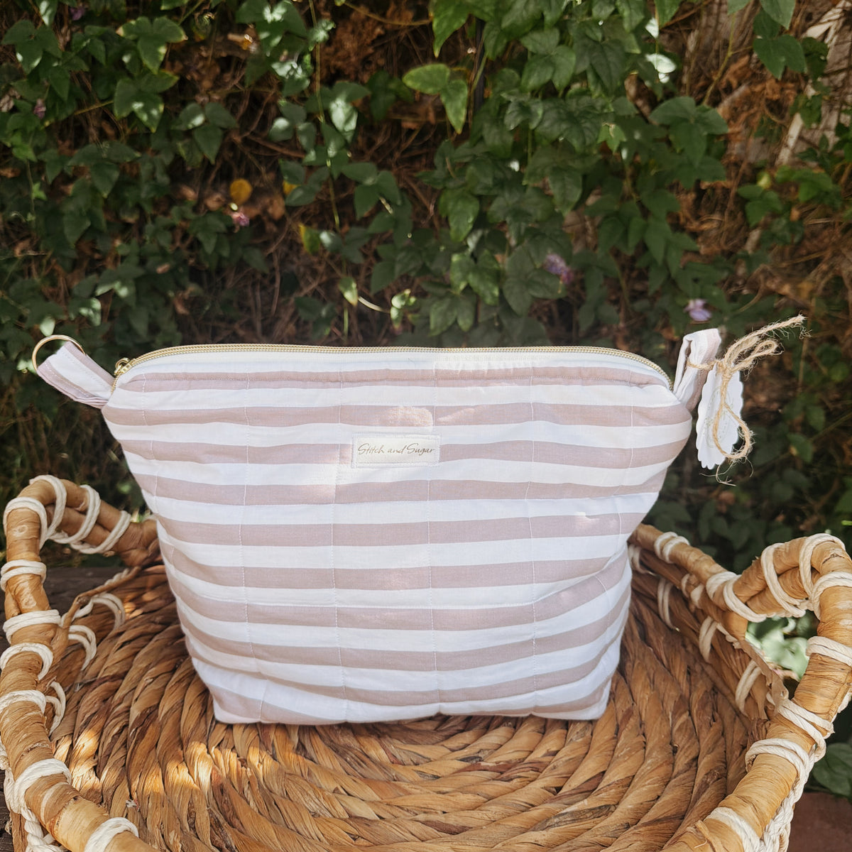 Soft Stripes Travel Bag