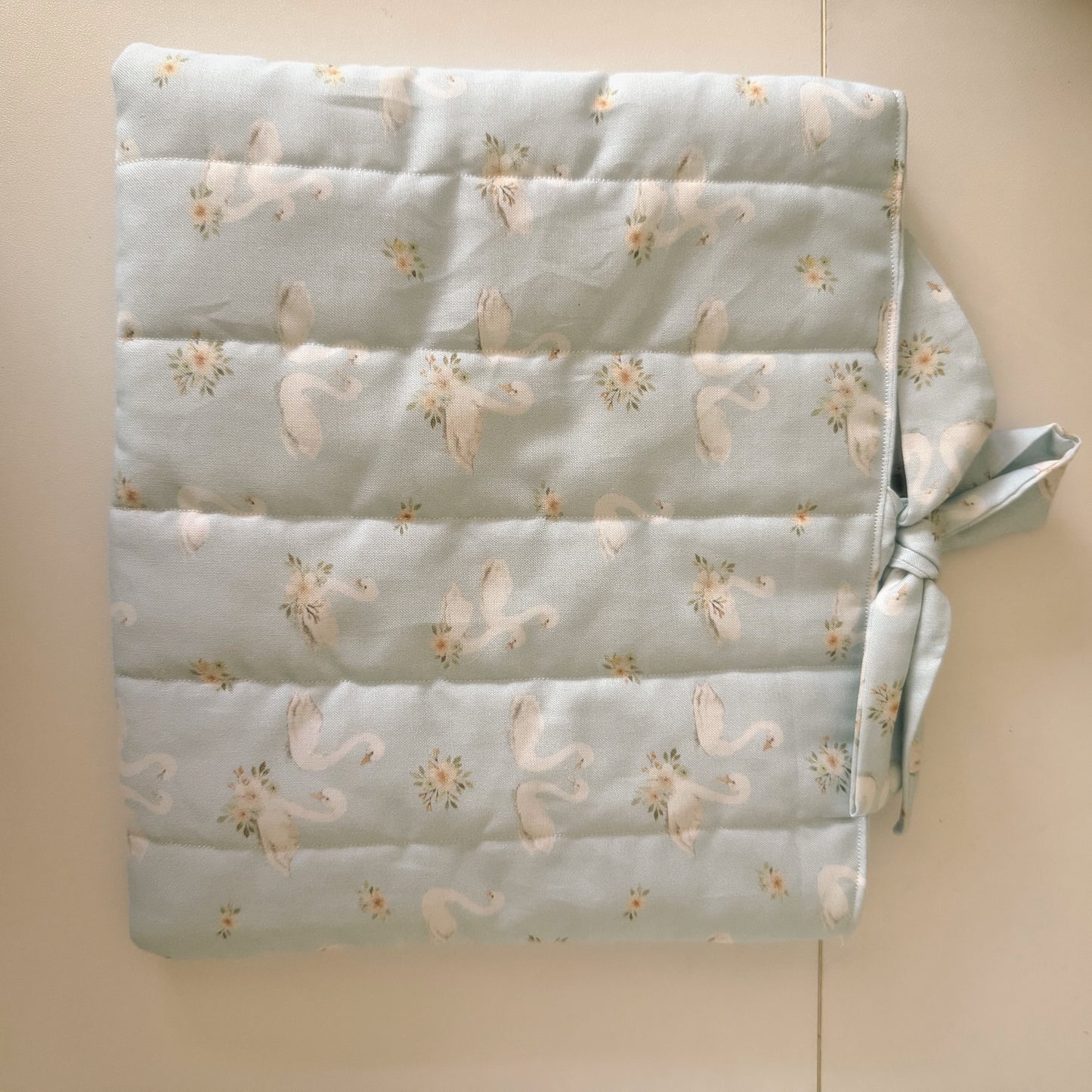 Swan Floral Book Sleeve