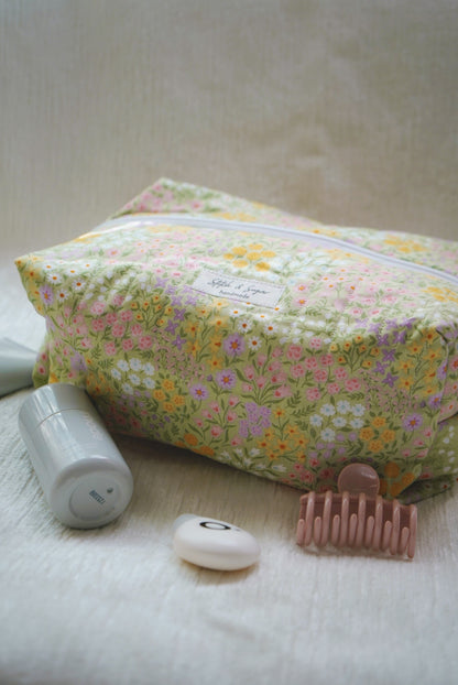 Sunny Meadow Makeup Bag