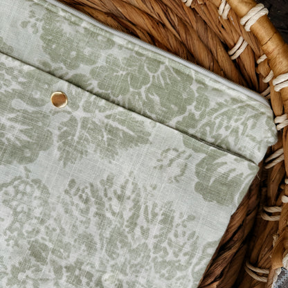 Sage Petal Laptop Sleeve