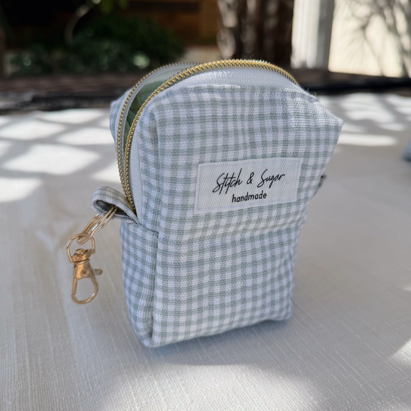 Sage Gingham On-the-Go Mini