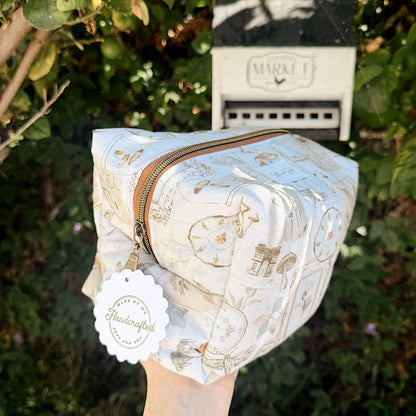 Vintage Stamp Boxy Bag