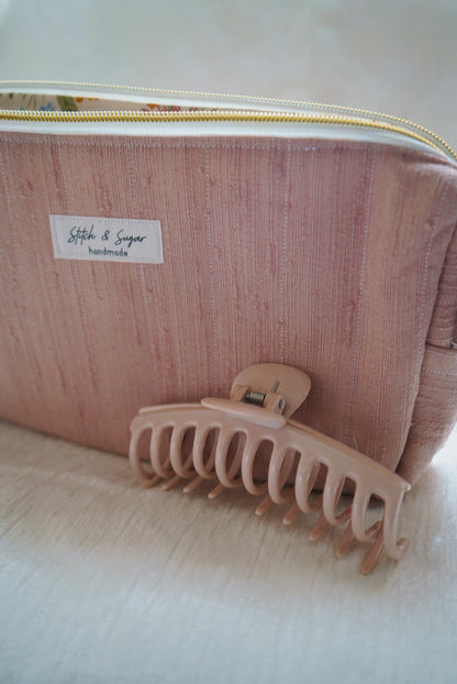 Petal Pink Beauty Bag