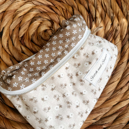 Soft Floral Coin Pouch