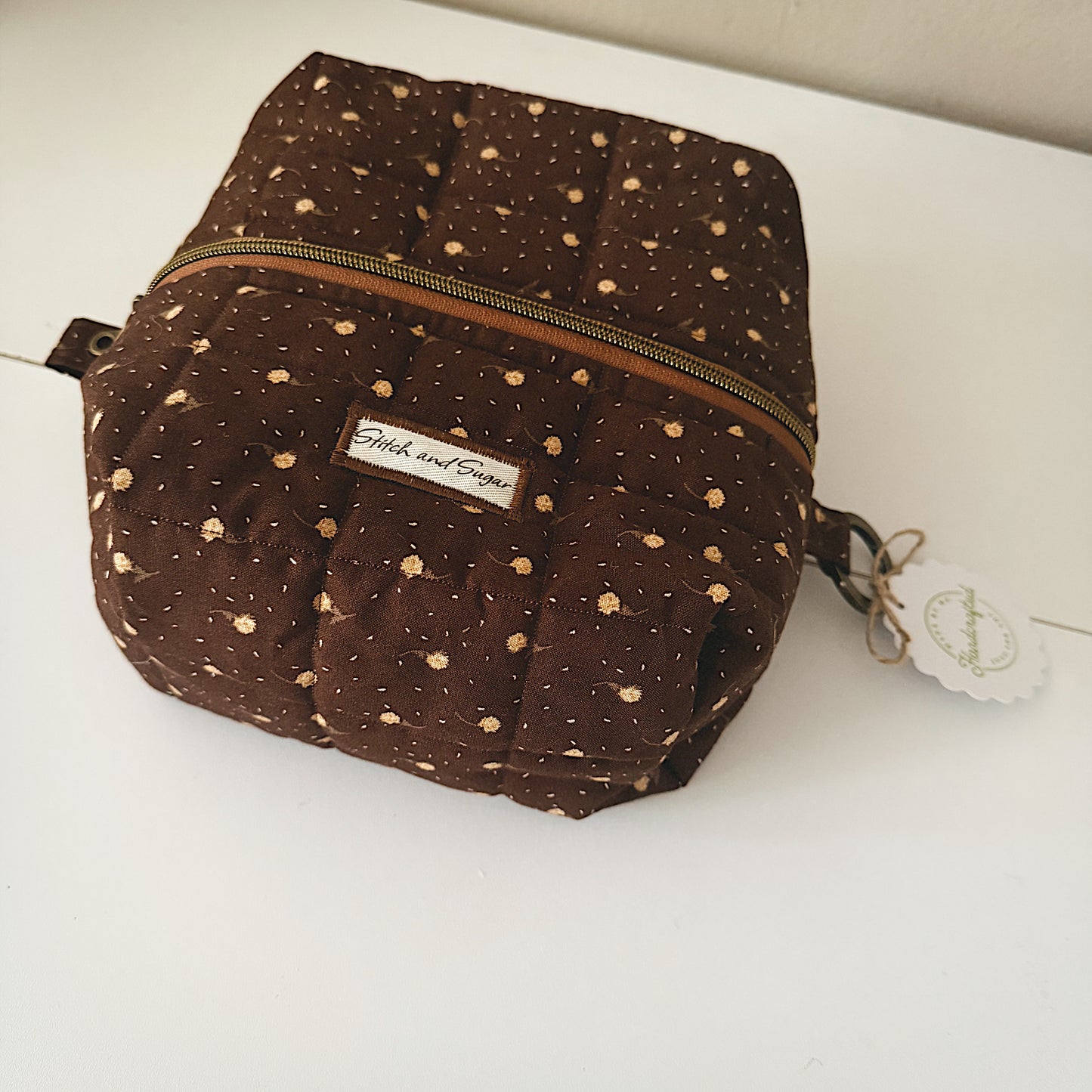 Wishing Flower Makeup Bag