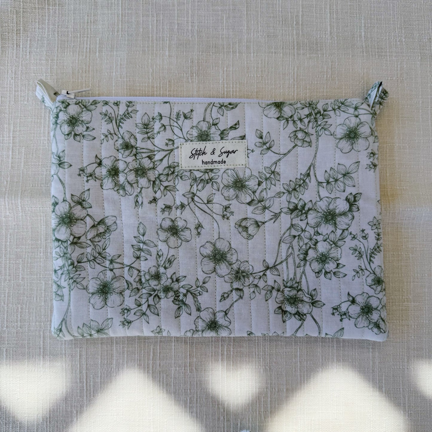 Sage Garden Zipper Pouch