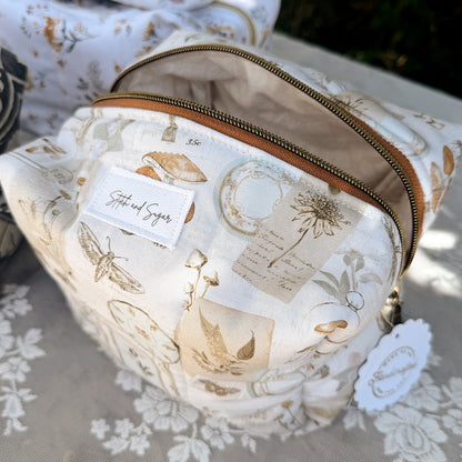 Vintage Stamp Boxy Bag