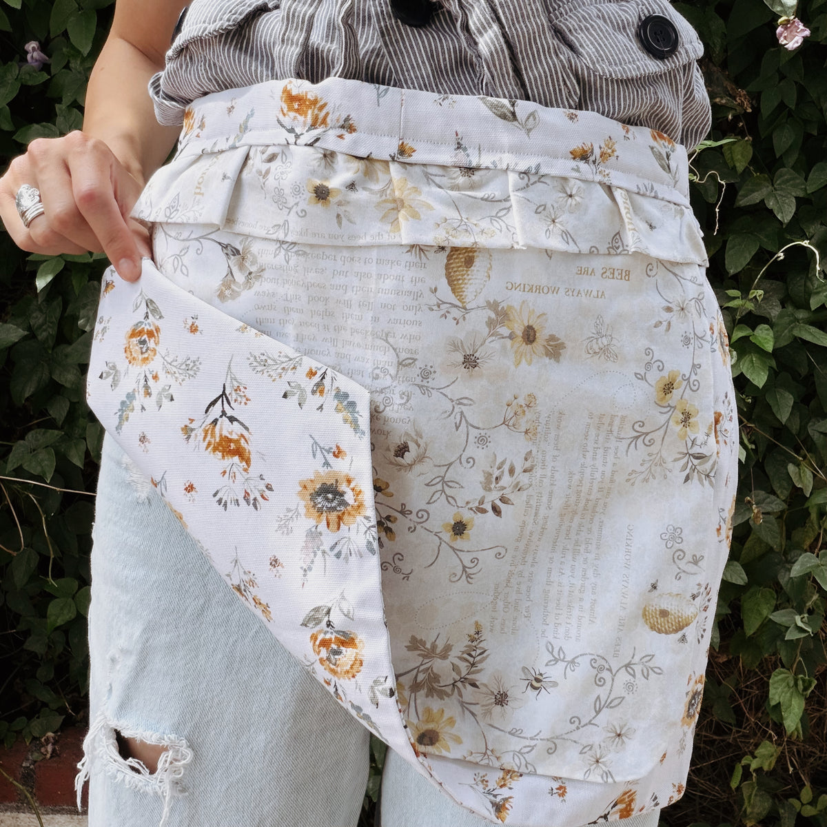 Wildflower Market Apron