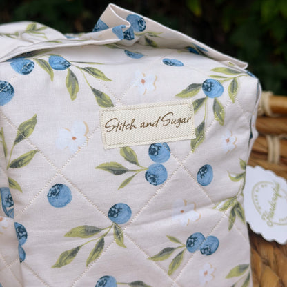 Blueberry Boxy Bag