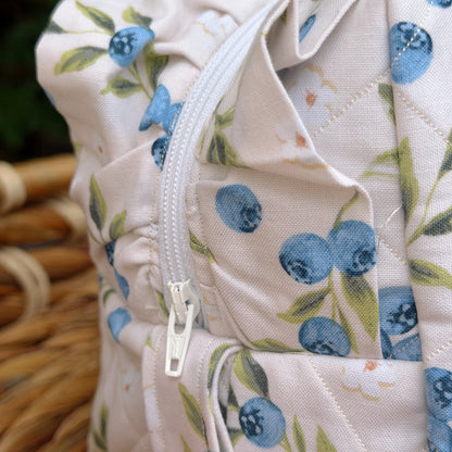 Blueberry Boxy Bag