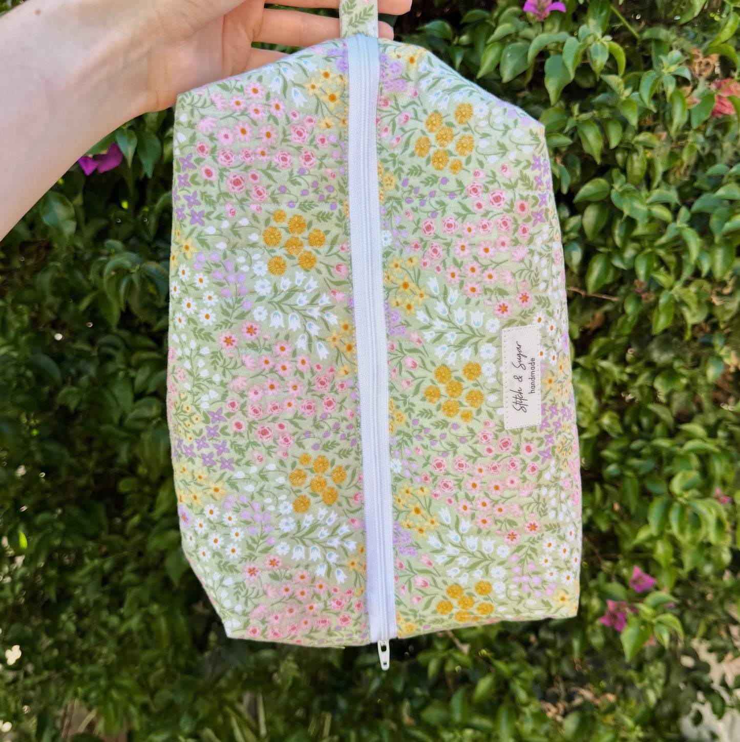 Sunny Meadow Makeup Bag