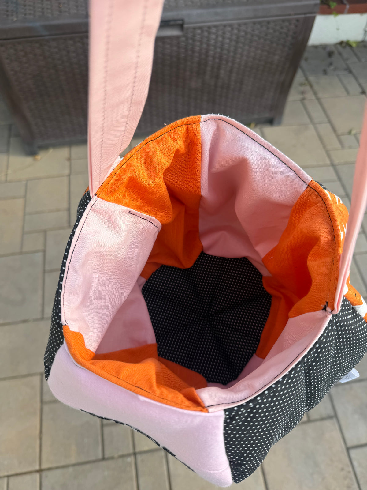 Trick or Treat bag - hey boo!