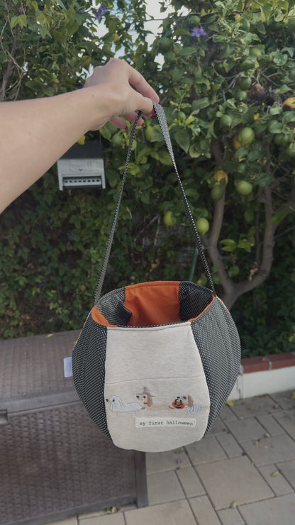 Trick or Treat bag - dogs my first Halloween!