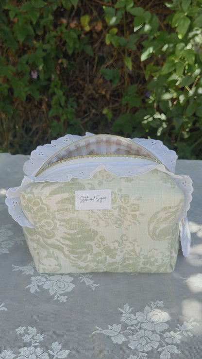 Sage Petal Boxy Bag